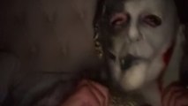 Girl takes revenge with perfectly timed scary mask prank on sleeping friend