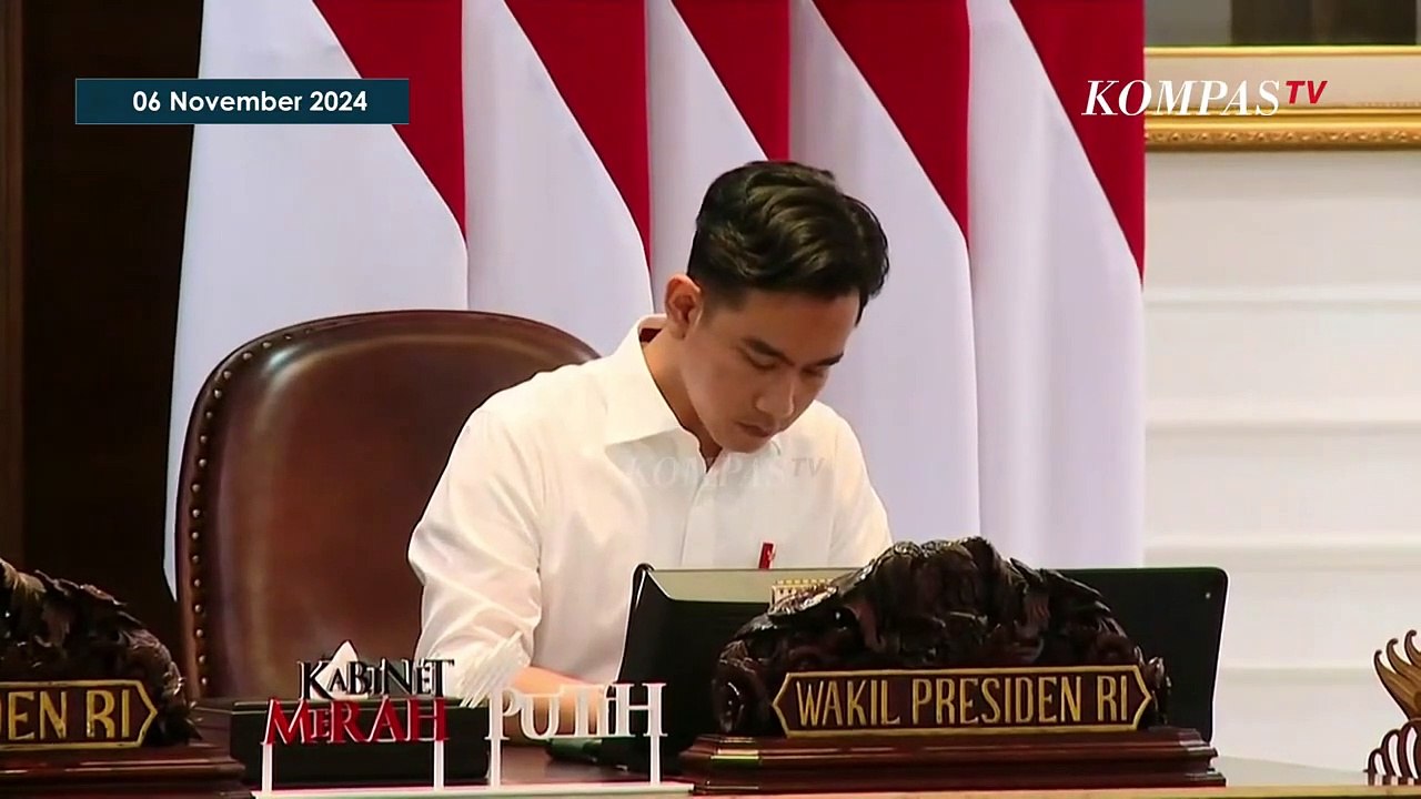 [FULL] Arahan Presiden Prabowo di Sidang Kabinet Merah Putih Jelang Hadiri KTT APEC hingga G20