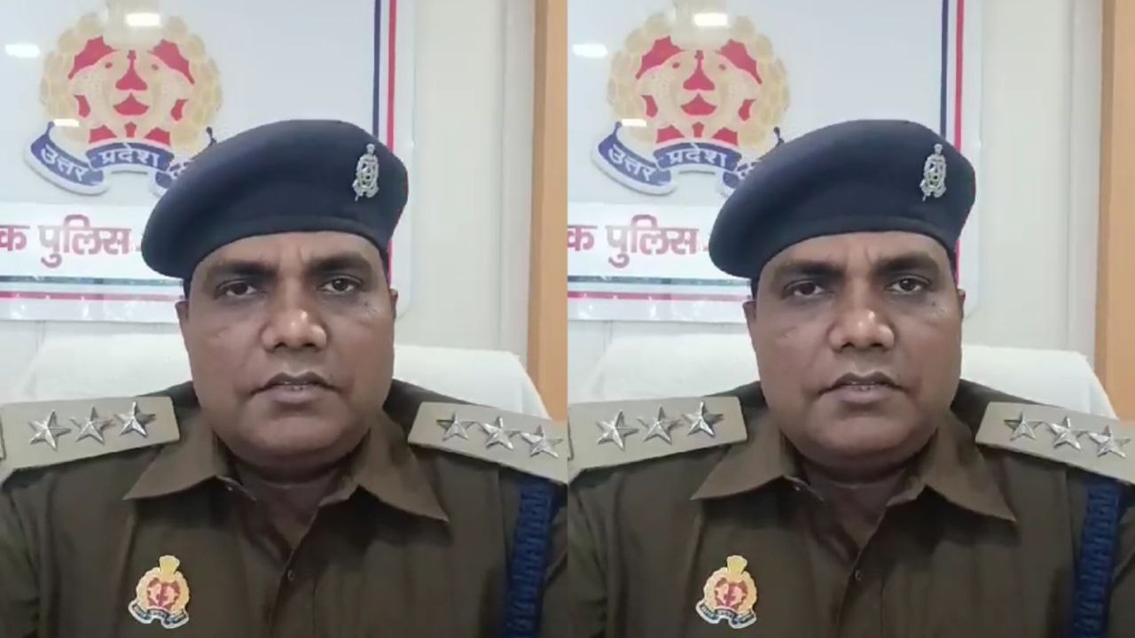 कानपुर: पुलिस की बाइक और डॉक्टर की कार में टक्क...
