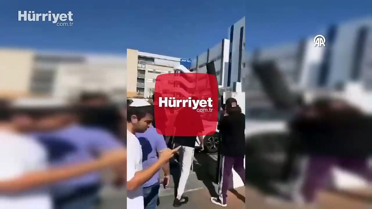 Lübnan'dan İsrail'e roket saldırısı: Araca ok gibi saplandı!