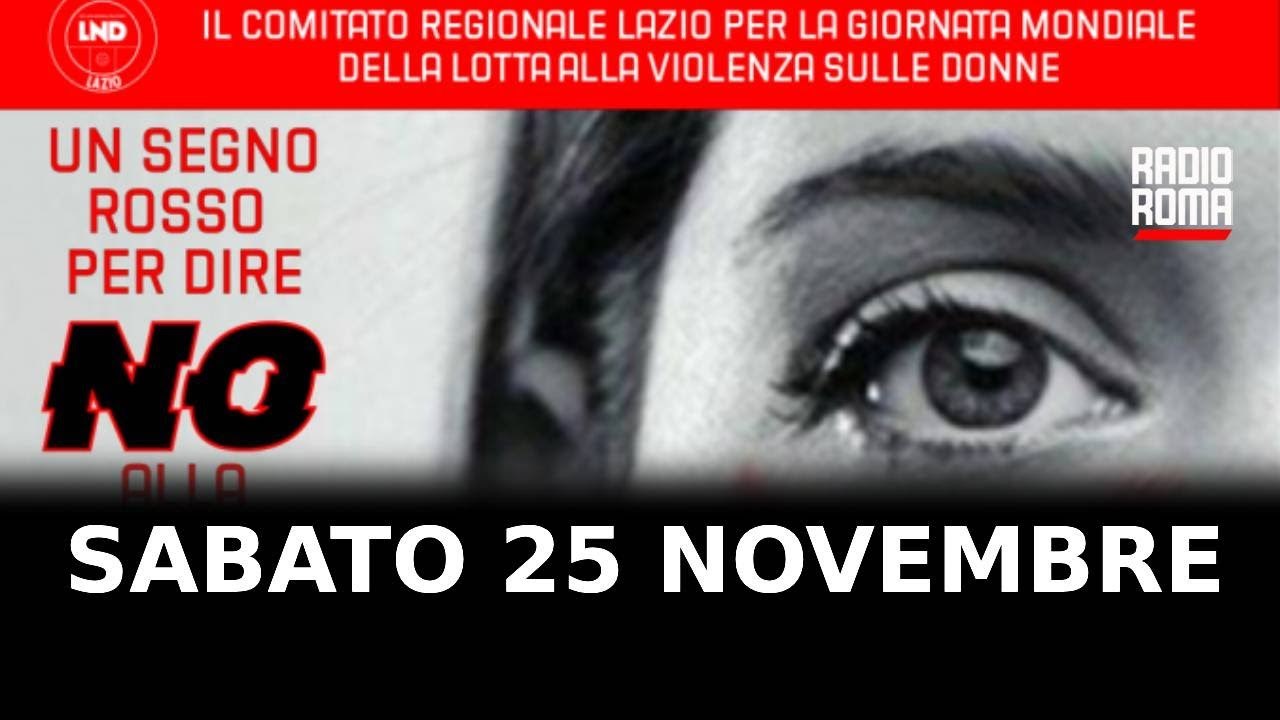 Roma e Lazio per la giornata contro violenza sulle donne