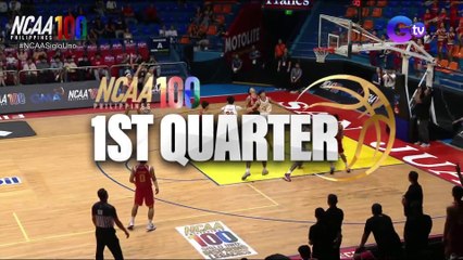 NCAA Basketball Mapúa vs Perpetual (First Quarter) | NCAA Season 100