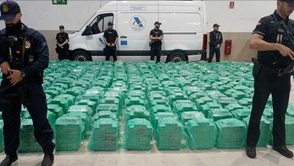 Interceptado el mayor alijo de cocaína de la historia en España, con 13 toneladas en Algeciras