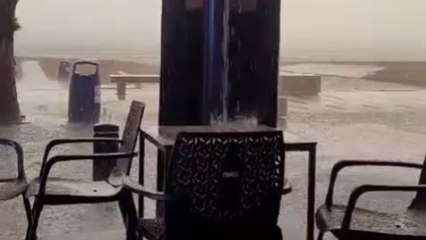 Benidorm impacted by severe weather disaster as popular tourist destination faces intense rainfall