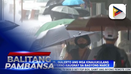 PBBM, inalerto ang mga kinauukulang ahensya ng gobyerno sa harap ng banta ng Bagyong #MarcePH