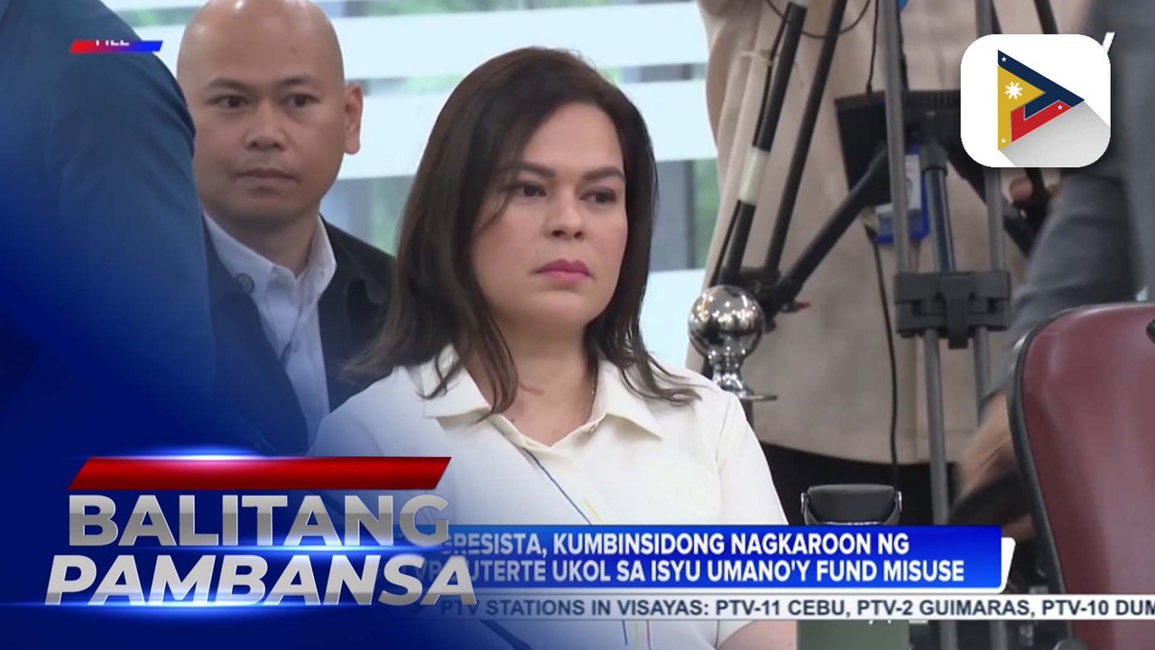 Ilang kongresista, kumbinsidong nagkaroon ng paglabag si VP Duterte ukol sa isyu ng umano'y fund misuse; ex-Pres. Duterte, hindi na naman sisipot sa pagdinig ng Quad-Comm bukas