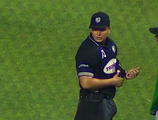 ¡A los puños! Conozca qué pasó entre Estrella y Licey en el Quisqueya