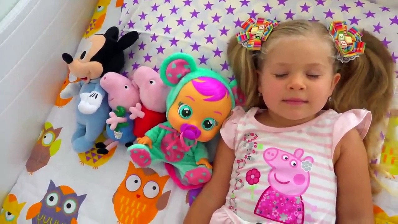 Wheels On The Bus with Diana - Nursery Rhymes & Kids Songs