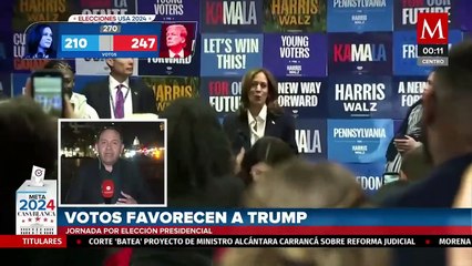 El optimismo de los demócratas se desvanece ante la tendencia a favor de Trump