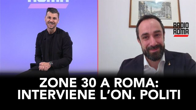 Zone 30 a Roma, interviene l'On. Maurizio Politi (Lega Roma Capitale)