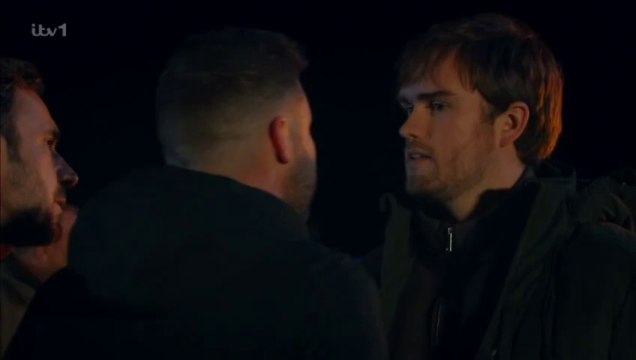 Emmerdale Tom King Jr vs Aaron Mandy Chas Paddy Kirk Sam Dingle & John Sugden 5th November 2024