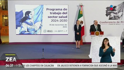 Presentan las metas que deberá cumplir el sector salud durante el sexenio