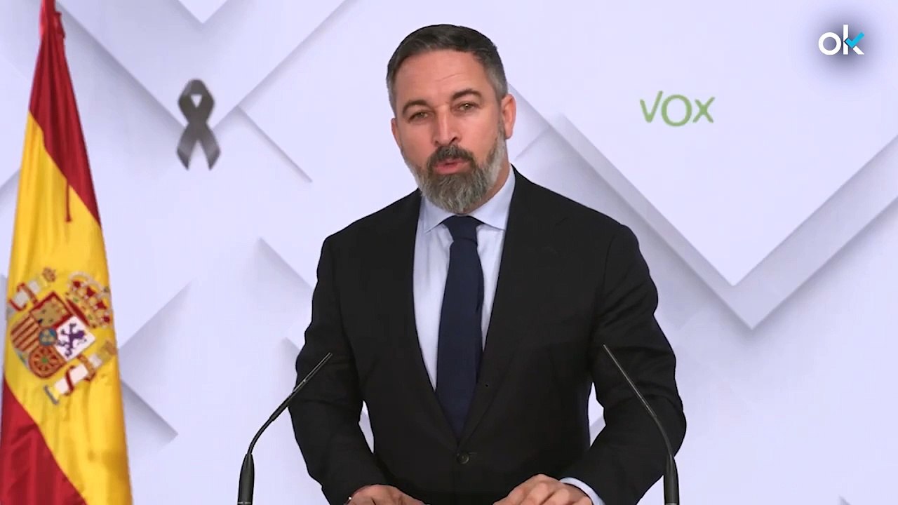 Abascal se querella contra Sánchez por homicidio imprudente y omisión ...