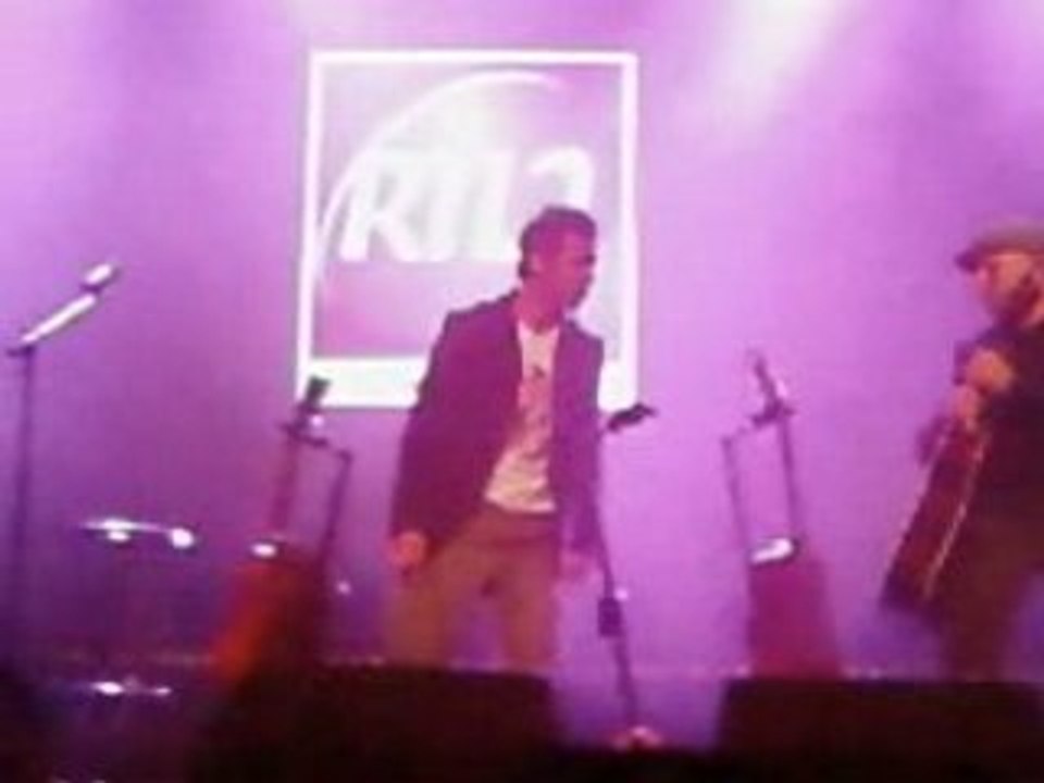 Christophe Mae au concert rtl2
