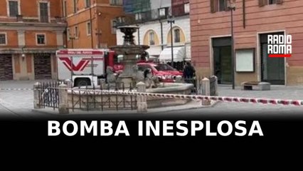 Bomba inesplosa: abitazioni evacuate nel centro di Rieti