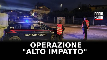 Operazione "Alto Impatto" ad Aprilia