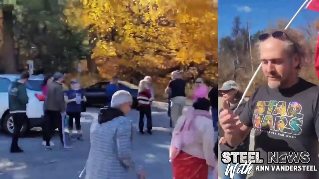 Video sobre la noticia falsa sobre un grupo de inmigrantes salteando la fila para votar ilegalmente