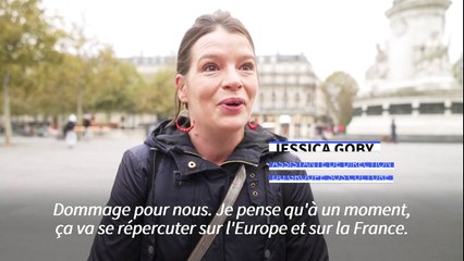 "J'ai très peur": des Parisiens réagissent à la victoire revendiquée de Trump