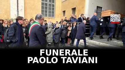 L’addio a Paolo Taviani in Campidoglio