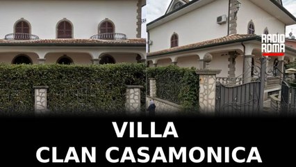 Sgomberata villa del clan Casamonica