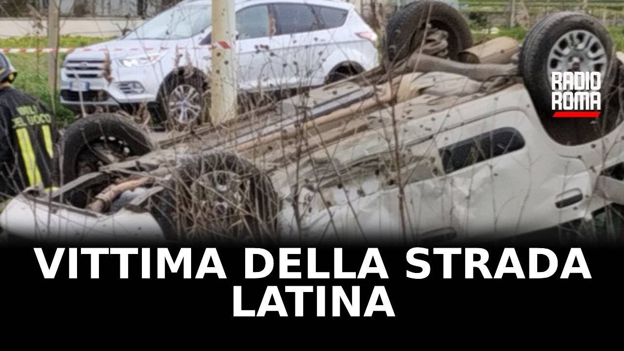 Altra vittima della strada a Latina