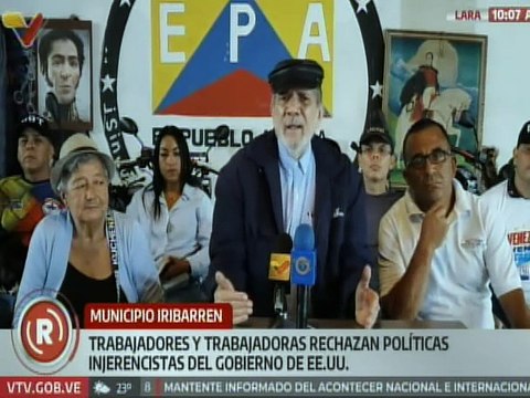 Lara | La CBST rechaza injerencia del Gobierno de los Estados Unidos