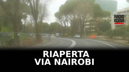 Riaperta via Nairobi dopo il crollo del 2019