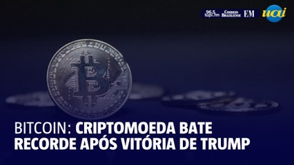 Impulsionado pela vitória de Trump, bitcoin bate recorde