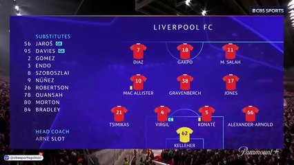 Liverpool vs Bayer Leverkusen UCL Highlights 06/11/24