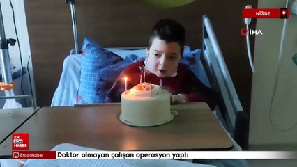 Niğde'de sünnet skandalı: Doktor olmayan çalışan operasyon yaptı