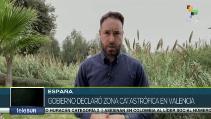 Valencia es declarada zona catastrófica tras paso de Dana