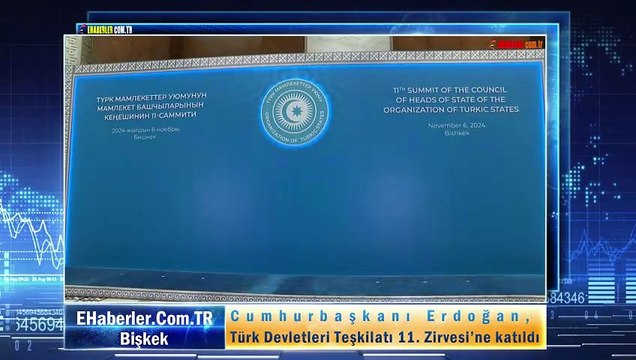 Cumhurbaşkanı Erdoğan, Türk Devletleri Teşkilatı 11. Zirvesi’ne katıldı