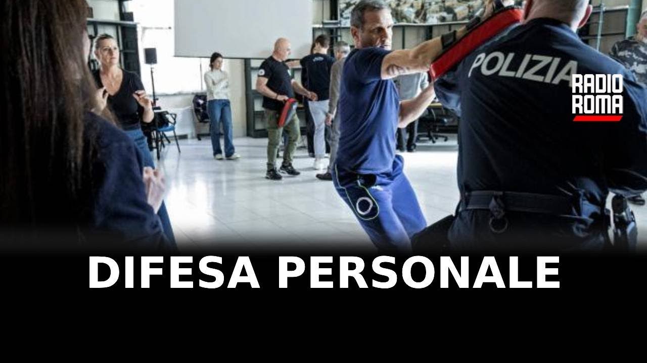 Umberto I, personale a scuola di difesa personale