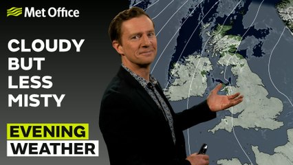 Met Office Evening Weather Forecast 06/11/24 –  Cloud and southerly breeze