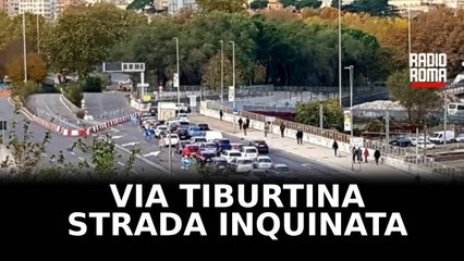 Via Tiburtina, la strada più inquinata di Roma