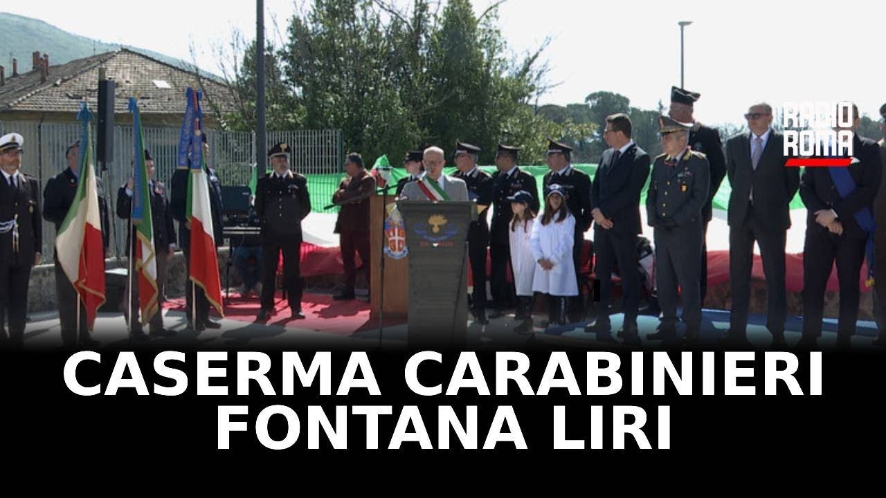 Fontana Liri, riaperta dopo 10 anni caserma dei Carabinieri