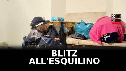 Blitz nel dormitorio clandestino all'Esquilino