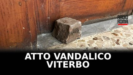 Viterbo, atto vandalico contro sede provincia