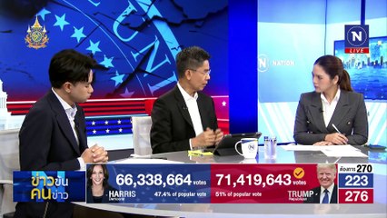 อ่านใจ “ทรัมป์”  เคลียร์ปมสงคราม | ข่าวข้นคนข่าว | 6 พ.ย. 67 | PART 2