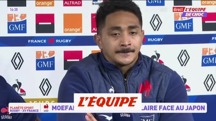 Moefana sera titulaire face au Japon - Rugby - Bleus