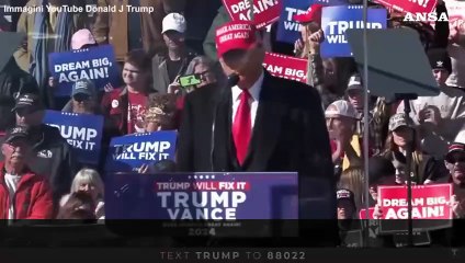 Usa2024, Trump: "Corro contro la macchina corrotta dei Dem"