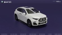 BMW X11 CONCEPT CAR NEW IMAGES - WHITE PEARL