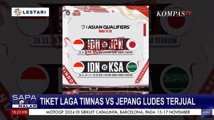 Tiket Laga Timnas Indonesia Vs Jepang di Kualifikasi Piala Dunia 2026 Ludes Terjual