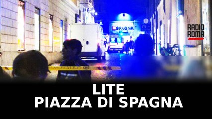 Metro Piazza di Spagna, lite con accoltellamento