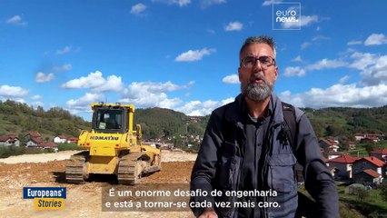 Bósnia-Herzegovina acelera construção de autoestrada para um futuro europeu