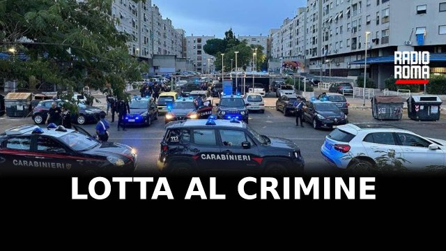 Lotta al crimine, blitz a Tor Bella Monaca, numerosi arresti