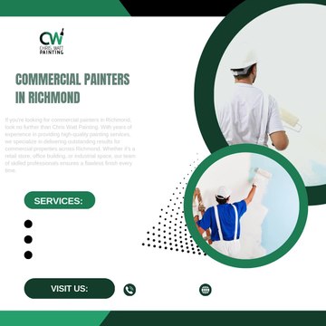 Experienced Commercial Painters in Richmond for High-Quality Business and Office Painting Services
