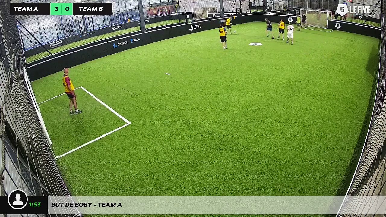 But de Boby - Team A