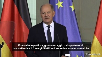 Usa2024, Scholz si congratula con Trump: "We are better off together"