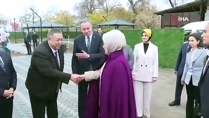 Türkiye'den Kırgızistan'a müthiş eser! Açılışını Emine Erdoğan yaptı